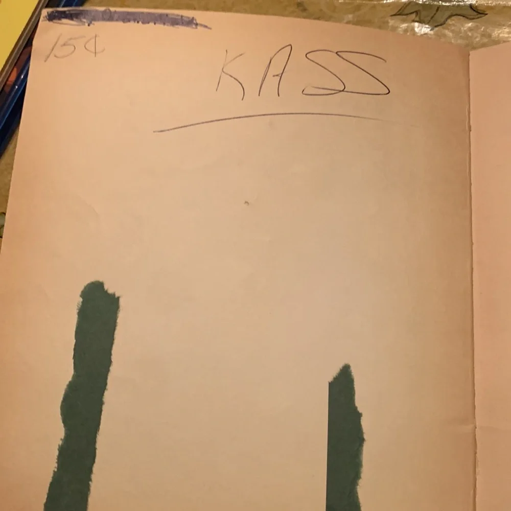 Curious George Takes a Job Vintage picture book H.A. Rey 1969 edition scholastic